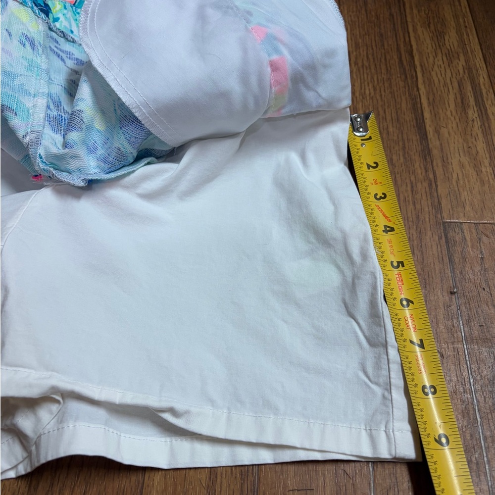 Lily Pulitzer Women's Sz  00Tennis Skort Pockets Scalloped Hem Stretch - Picture 6 of 8